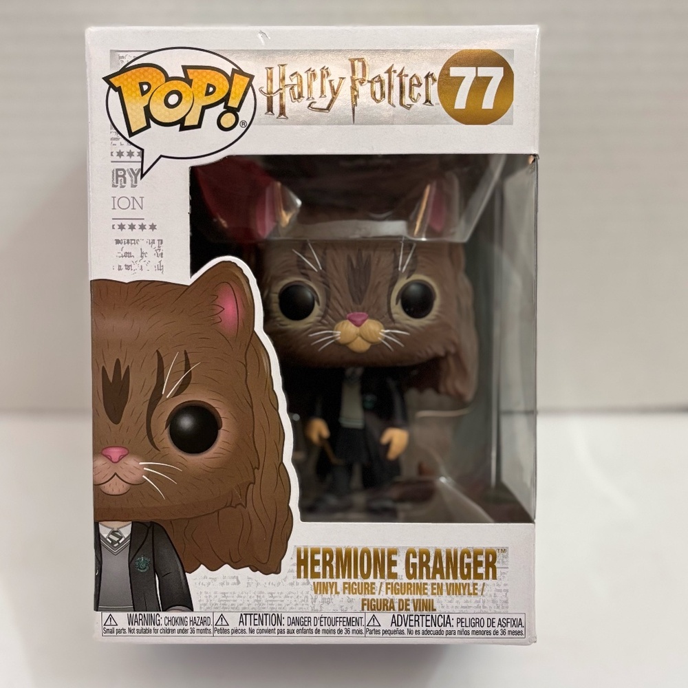 Funko Pop! Harry Potter #77 Hermione Granger as Cat  in Box Figurine